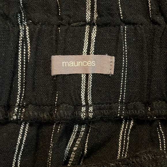 🎄MAURICES LINEN BLEND BELTED PANTS - Picture 5 of 6